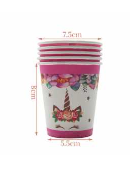 Paper cups 8 pcs