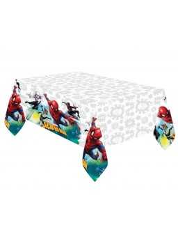 Obrus plastikowy "Spiderman Team Up" 120x180 cm