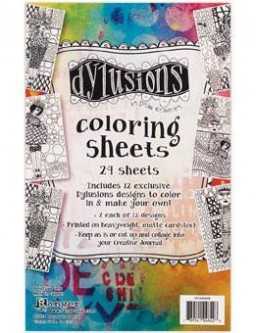 Dylusions Colouring Sheets Collection 1