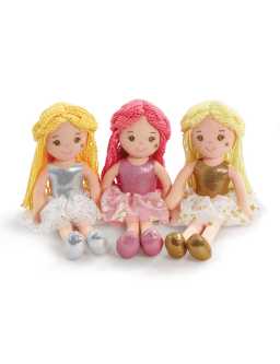 Snuggle Buddies 35cm Fairy Rag Doll