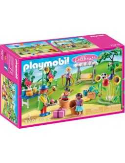 Playmobil Dollhouse: Barnafmæli í garðinum