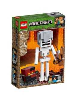 Lego MINECRAFT 21150 Szkielet z kostką magmy