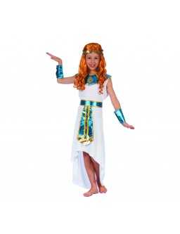Królewna Egiptu (sukienka, nakrycie głowy, kołnierz, pasek, nakrycia na nadgarstki)