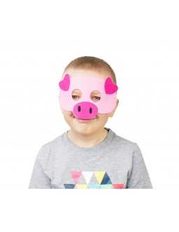 "Pig" felt mask