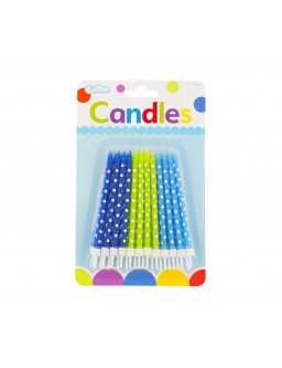 Candles "Peas", for boys, 24/24