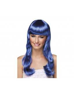 Wig Elegant Girl, blue