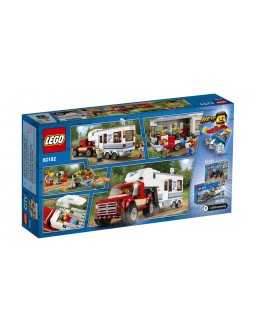 Lego City pallbíll og hjólhýsi 60182