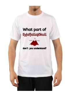Koszulka męska - Eyjafjallajökull