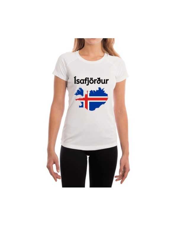 Women's T-shirt - Ísafjörður