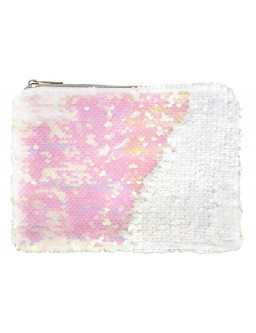 Pencil case with sequins