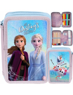 Pencil case with accessories - Frozen