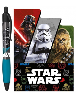 Notatnik i długopis Star Wars