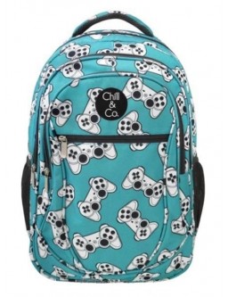 Backpack pads turquoise