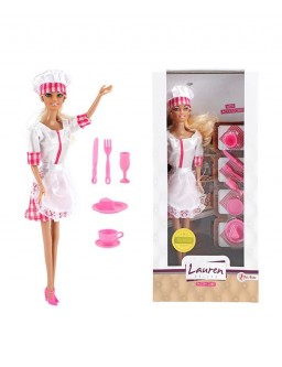 Lalka Lauren - Szef kuchni z dodatkami