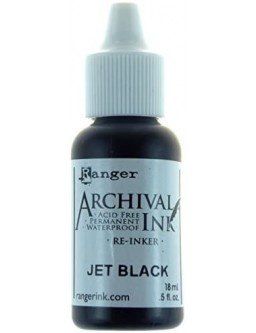 Re-inker Archival Jet black