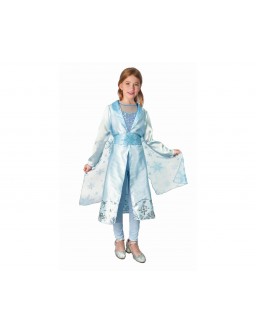 Costume for children Ice Queen (jacket, shirt, pants, cape, belt)
