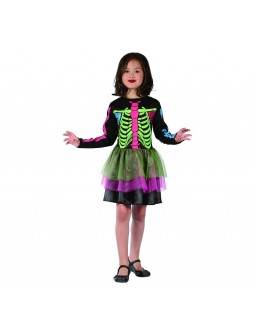 Costume for children Skeleton Girl (dress)