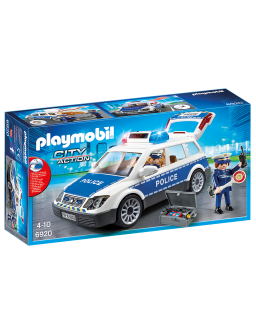 Playmobil lögreglubíll m/ljósi og hljóði 6920