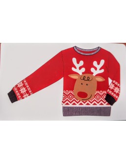 Sweter świąteczny - renifer