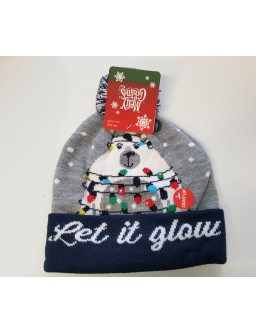 Christmas hat with LED