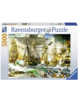 Puzzle 5000 elementów - Bitwa morska