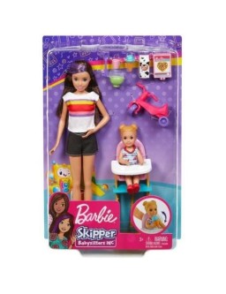 Barbie - Mattel Babysitter Set