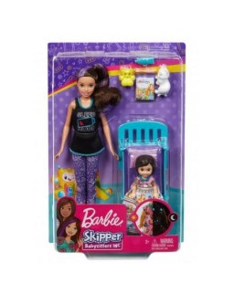 Barbie - Babysitter 2 Mattel Set