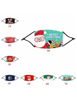 Christmas Mouth Masks with Filter