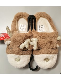 Christmas slippers - reindeers v.2