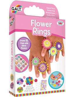Flower rings 12 pcs