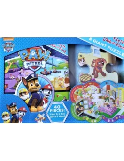 Paw Patrol - Book and Giant puzzle