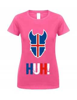 Koszulka HUH - różowa