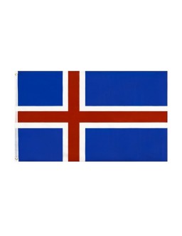 Flaga Islandii 150x90 cm