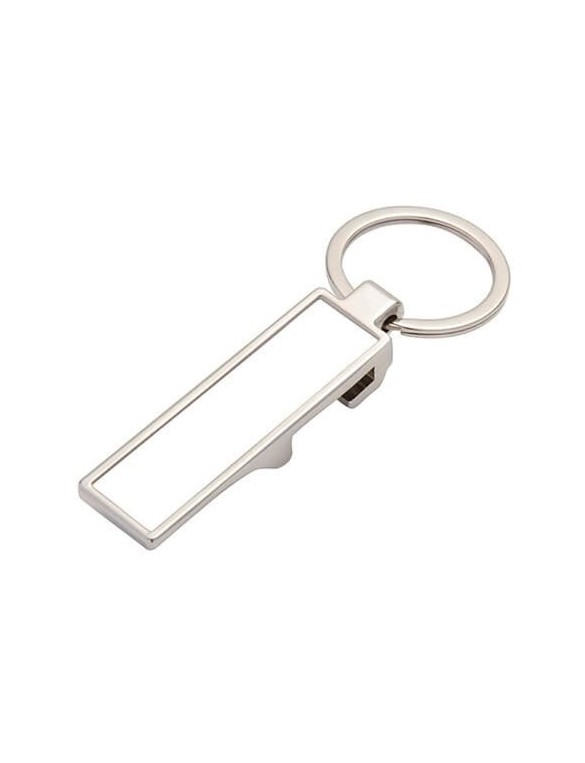 Metal keyring - bottle opener with your text / photo