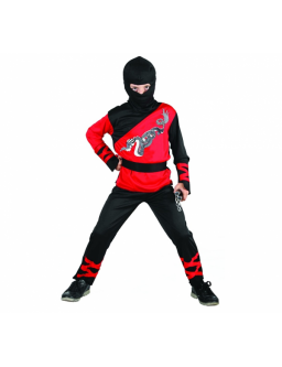 Ninja Smok (bluzka, spodnie, pasek, kaptur, ochraniacze na tors, ręce i nogi)