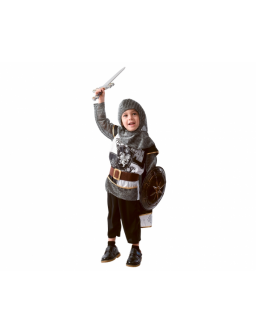 Little Knight DIY set (hood, cape, shirt, pants, belt, washable markers)