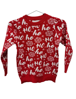 Christmas sweater - HOHOHO red