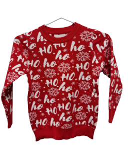 Sweter Bożonarodzeniowy - HOHOHO czerwona