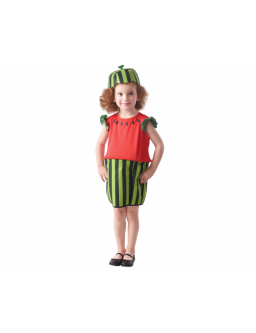 Watermelon set (headdress, dress), size 98-104 cm