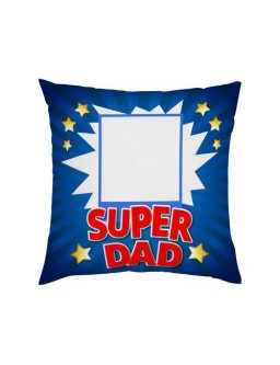 Pillowcase with a picture/text - Super Dad