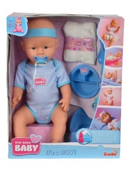 New Born Baby Doll - Strákur