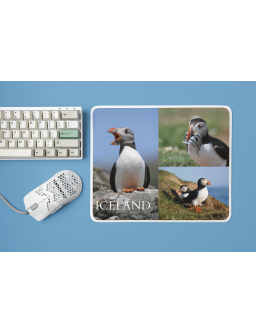 Mouse pad - Puffin 25x19 cm