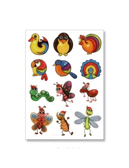 Temporary Tattoo for Kids - 5-7 days - HS-008