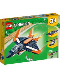 Lego Creator 3in1 Super þota 31126