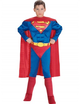 Superman costume with muscles