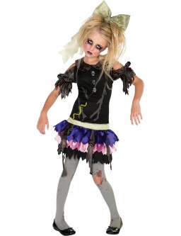Strój dla dzieci lalka zombie