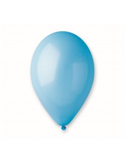 Latex balloons, blue, 10 pcs.