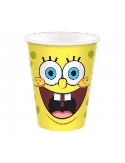 SpongeBob pappírsbollar 250 ml, 8 stk.