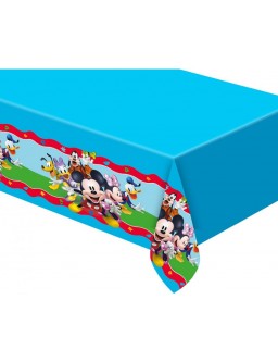 Plastic tablecloth "Mickey Rock The House" 120x180 cm