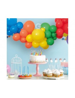 Colorful DIY balloon garland, 65 pcs.